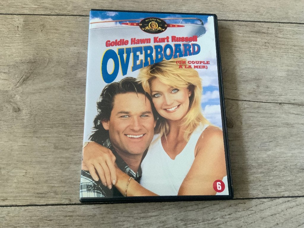 DVD - Overboard - Kurt Russell Goldie Hawn, Vanaf 12 jaar, Ophalen of Verzenden, Zo goed als nieuw, Actiekomedie