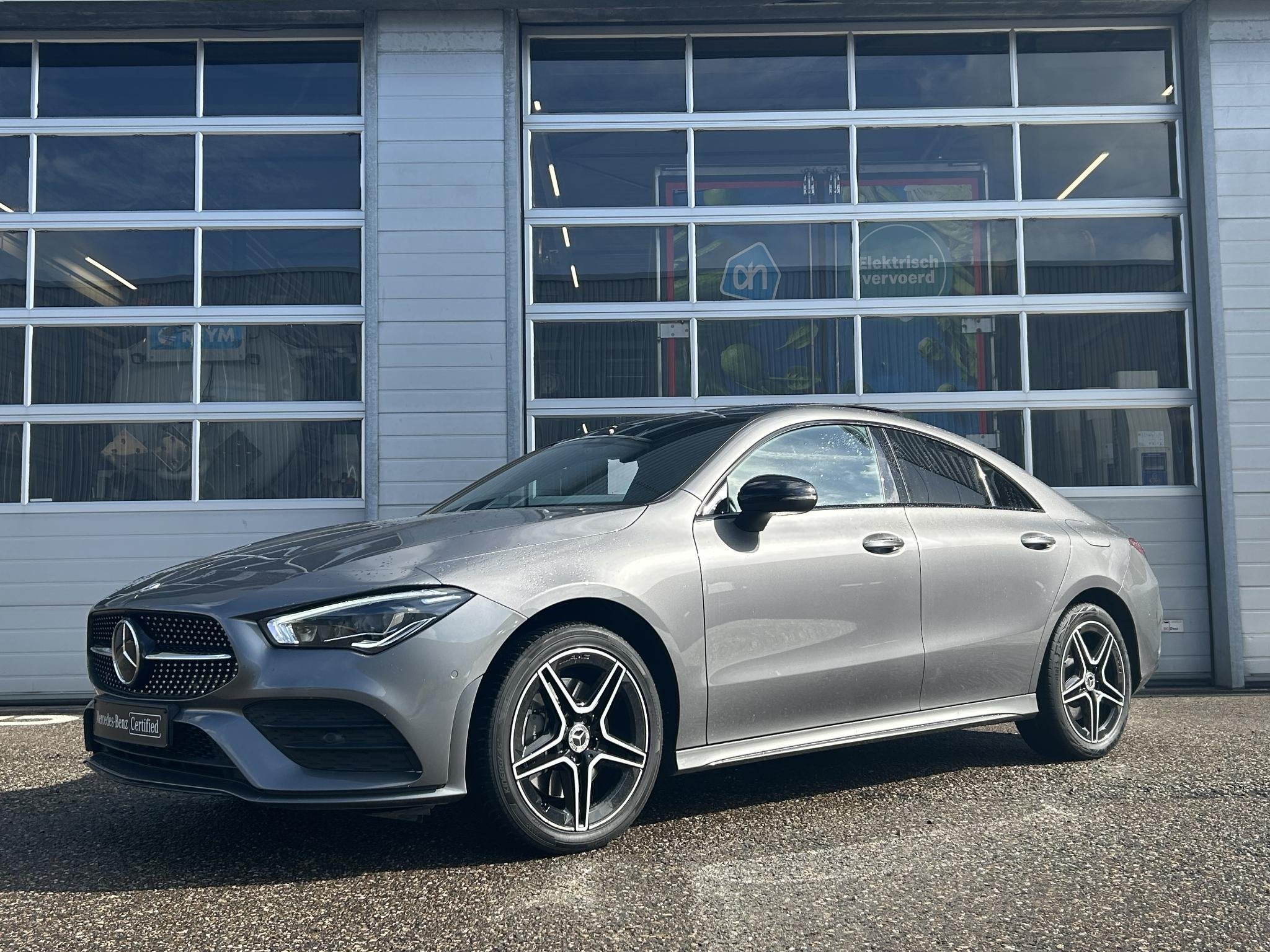 Mercedes-Benz CLA-klasse 250 e Business Solution AMG Limited, Auto's, CLA, Gebruikt, 16 kWh, Leder en Stof