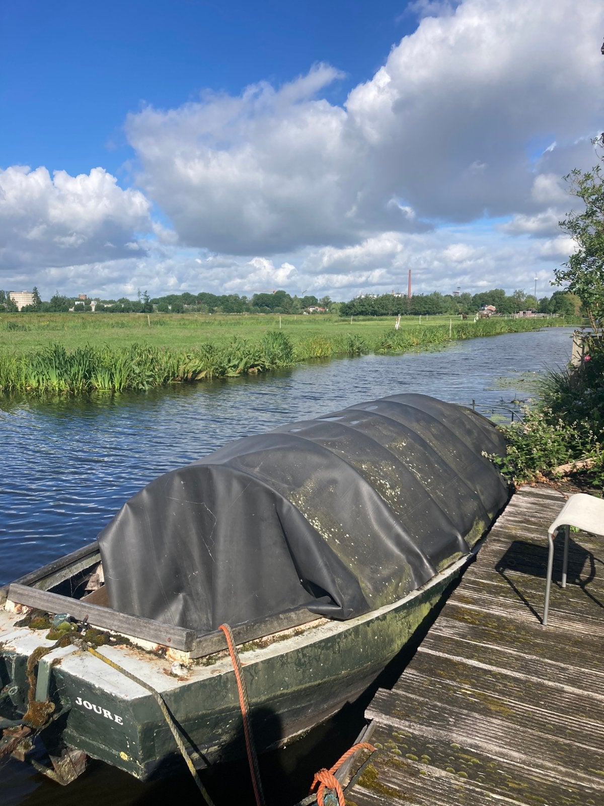 Stalen platte boot romp - Project voor de handige klusser, Ophalen, Gebruikt, Overige typen, Motorboot