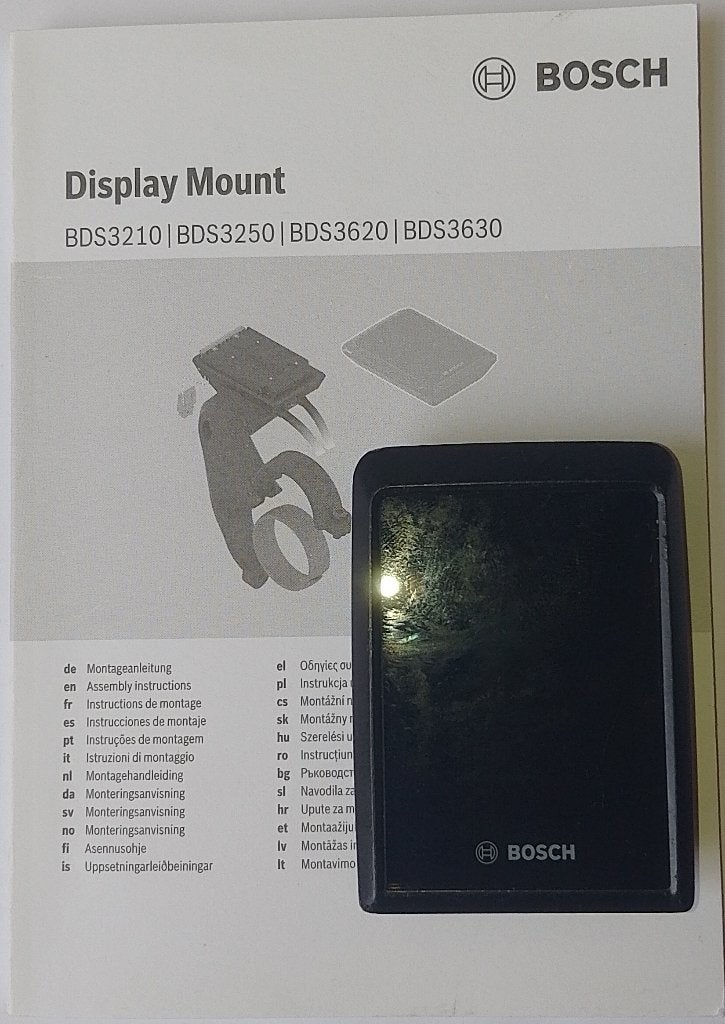 Bosch "Kiox 300 Display" en "eBike Battery 4A Charger", Fietsen en Brommers, Ophalen of Verzenden, Gebruikt, Bosch
