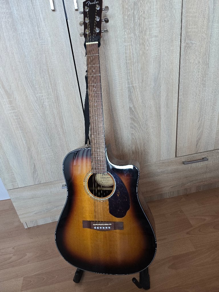Fender CD140 SCE Elecrto - Acoustic guitar, Ophalen, Gebruikt, Western- of Steelstringgitaar