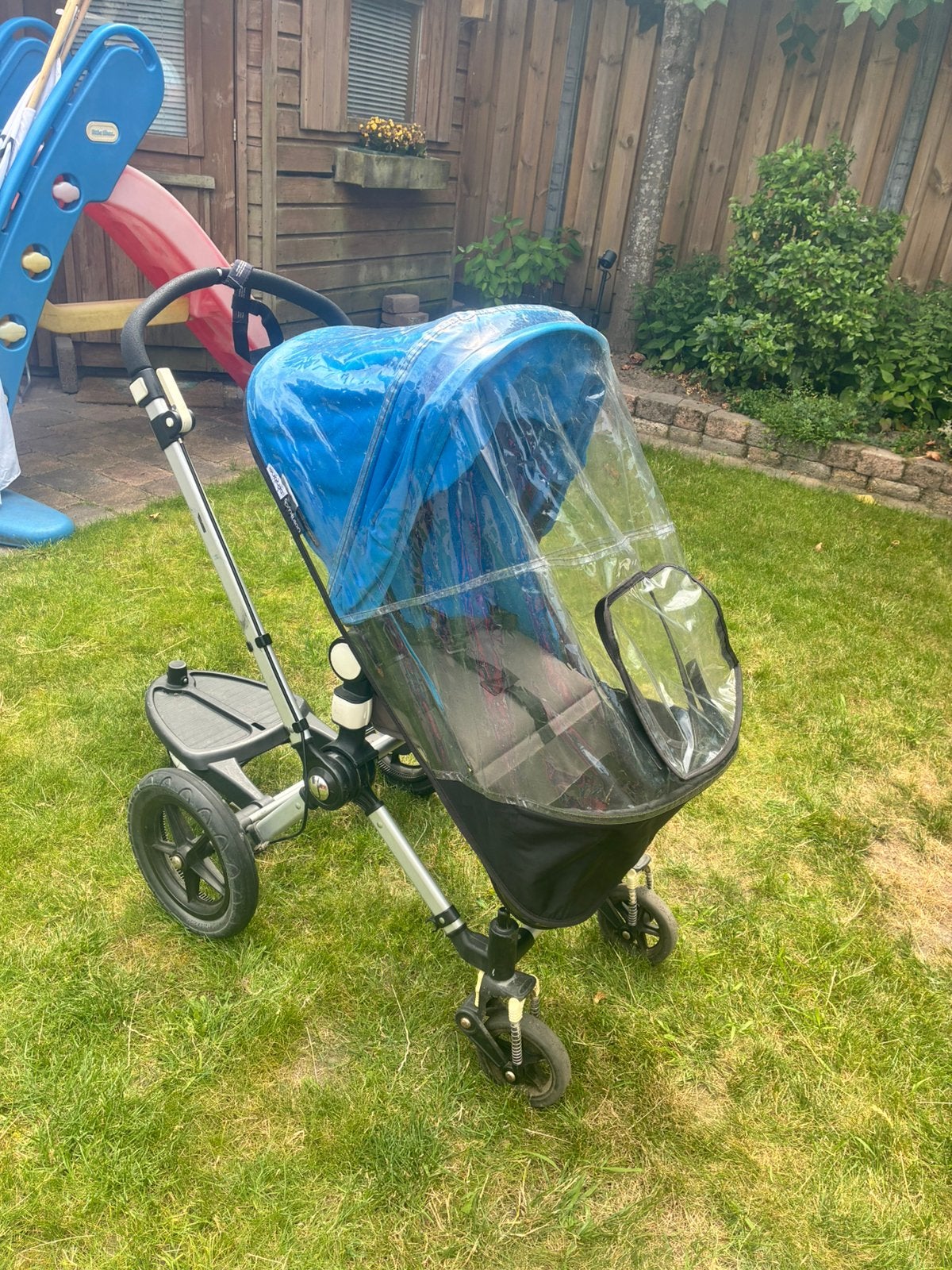 Bugaboo cameleon kinderwagen met autostoeltje, Ophalen, Gebruikt, Verstelbare rugleuning