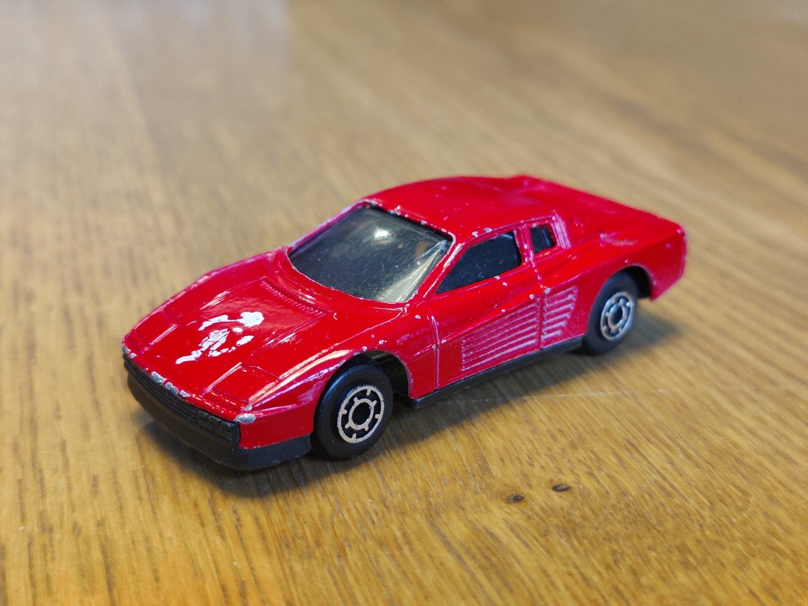 Ferrari Testarossa ROOD, Ophalen, Zo goed als nieuw, Auto