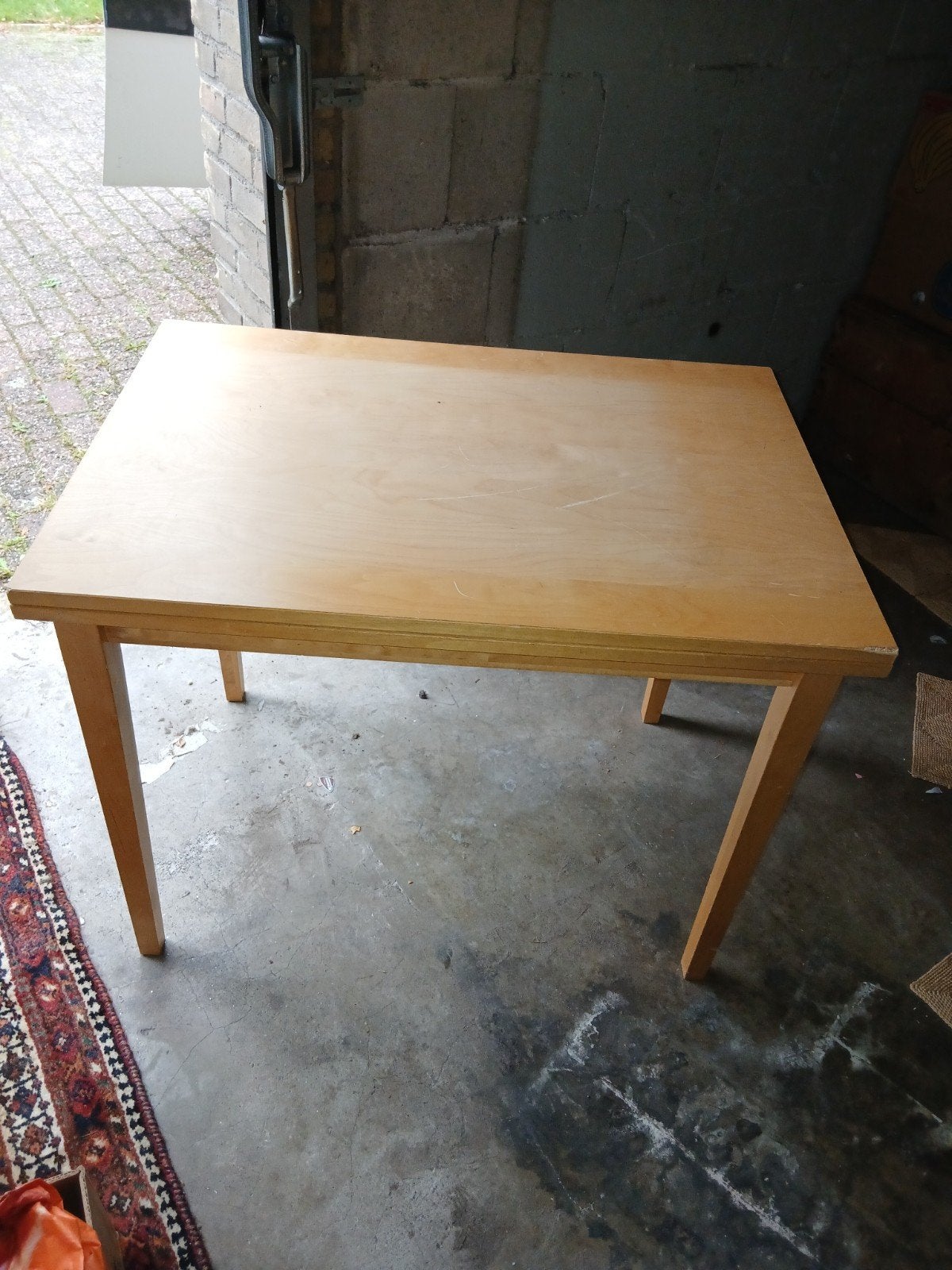 klap tafel, Ophalen, Rechthoekig, 100 tot 150 cm, 50 tot 100 cm