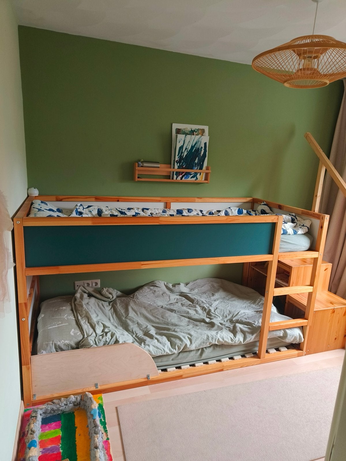 IKEA Kura omkeerbed / hoogslaper, Huis en Inrichting, Ophalen, Gebruikt, Eenpersoons, Minder dan 160 cm