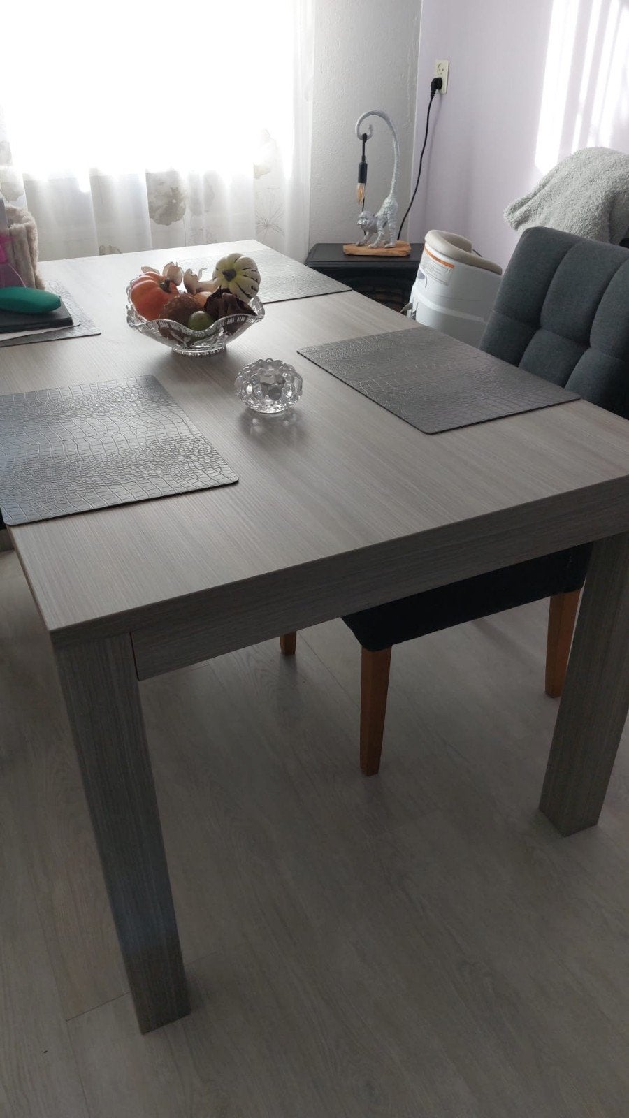 Eetkamer tafel en 4 stoelen, Huis en Inrichting, Tafels | Eettafels, Ophalen of Verzenden, Rechthoekig, 50 tot 100 cm