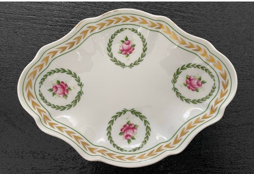 Limoges Florence Porseleinen Schaal, Antiek en Kunst, Antiek | Porselein, Ophalen of Verzenden