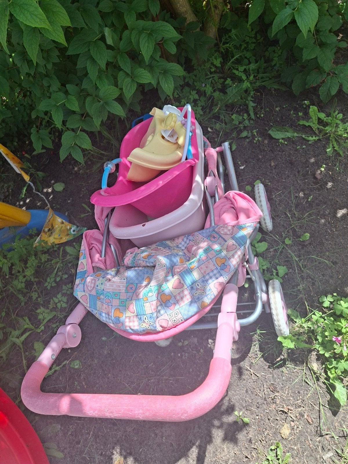 Baby Born poppenwagen met accessoires, Kinderen en Baby's, Speelgoed | Poppen, Ophalen of Verzenden, Gebruikt, Babypop