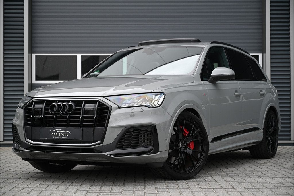 Audi Q7 55 TFSI e QUATTRO / PANO / LED MATRIX / 360 CAMERA /, Auto's, Audi, Bedrijf, Te koop, Q7, 360° camera, 4x4, ABS, Achteruitrijcamera