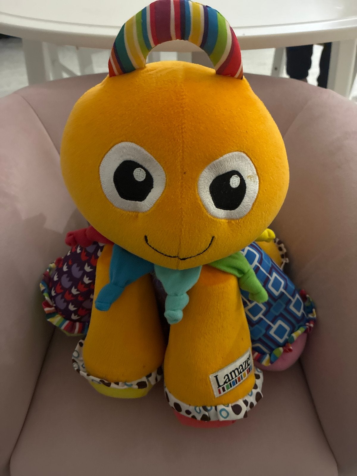 Lamaze speelgoedrups - Zo goed, Ophalen of Verzenden, Zo goed als nieuw, Overige typen, Met geluid