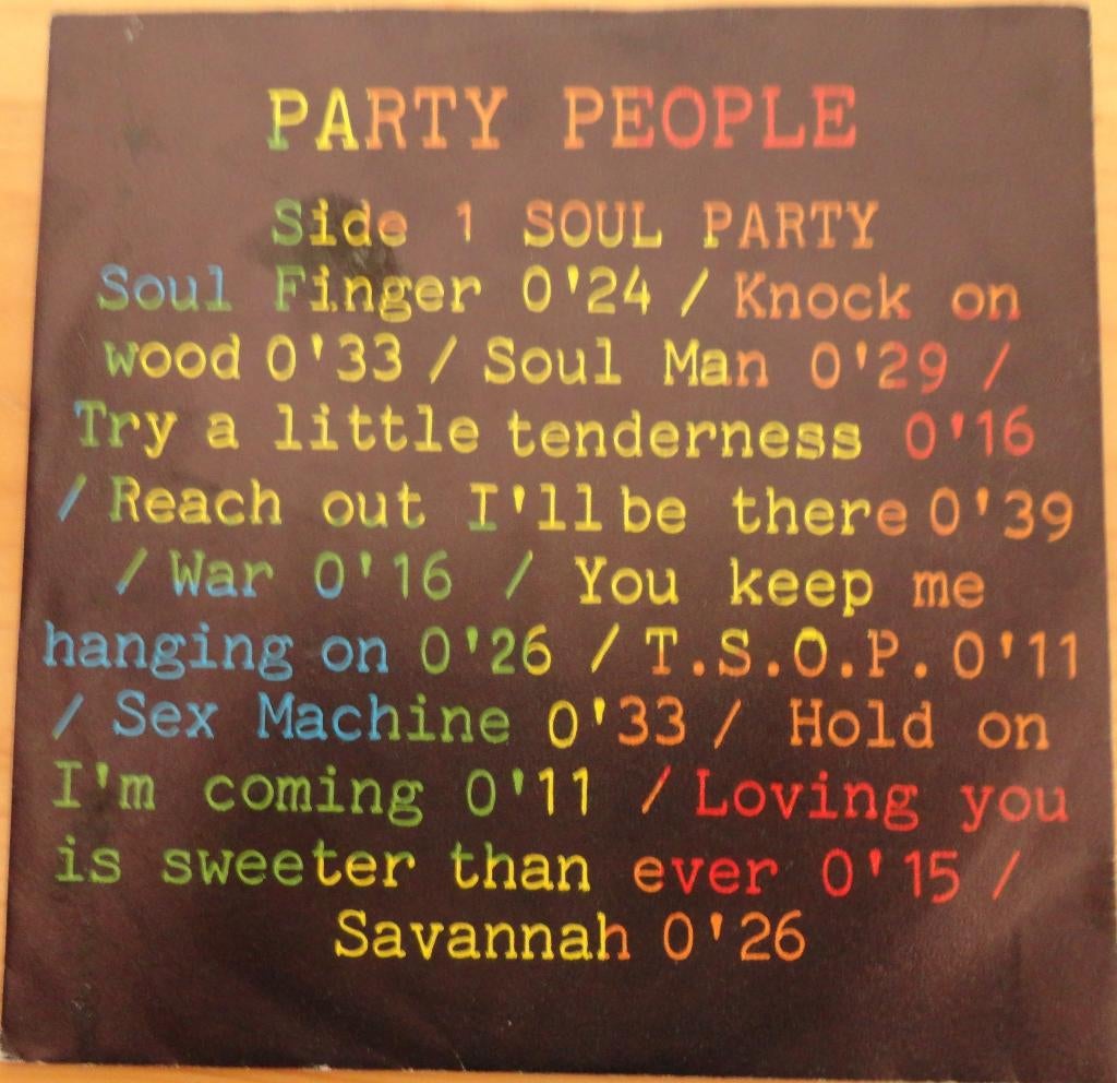 Party People > Soul Party, Cd's en Dvd's, Vinyl Singles, Gebruikt, 7 inch, Single, Ophalen of Verzenden