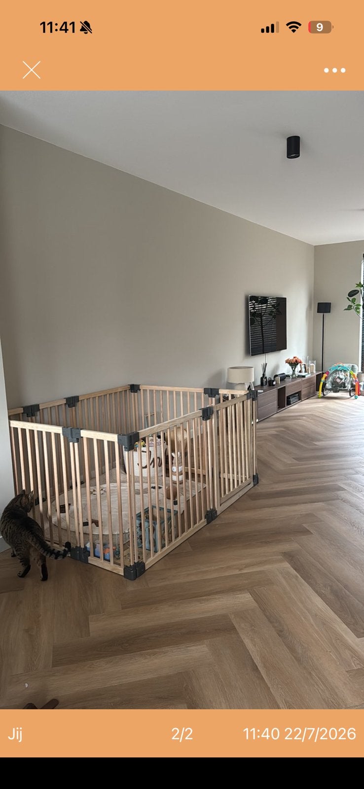 Baby speelhoek, Ophalen, Zo goed als nieuw
