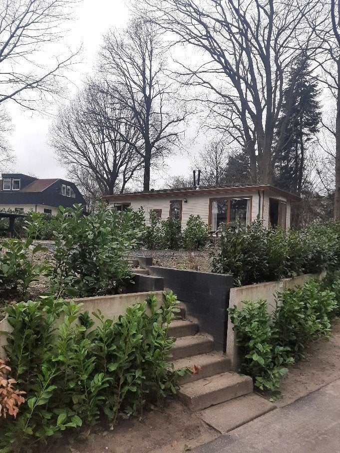 Eigen boskavel 248 m2 met chalet geschikt voor verhuur., Vakantie, In bos, 2 slaapkamers, Wasmachine, Recreatiepark