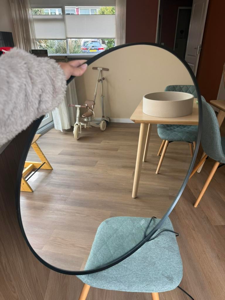 Bathroom mirror, Ophalen, Zo goed als nieuw, Rechthoekig, Minder dan 100 cm