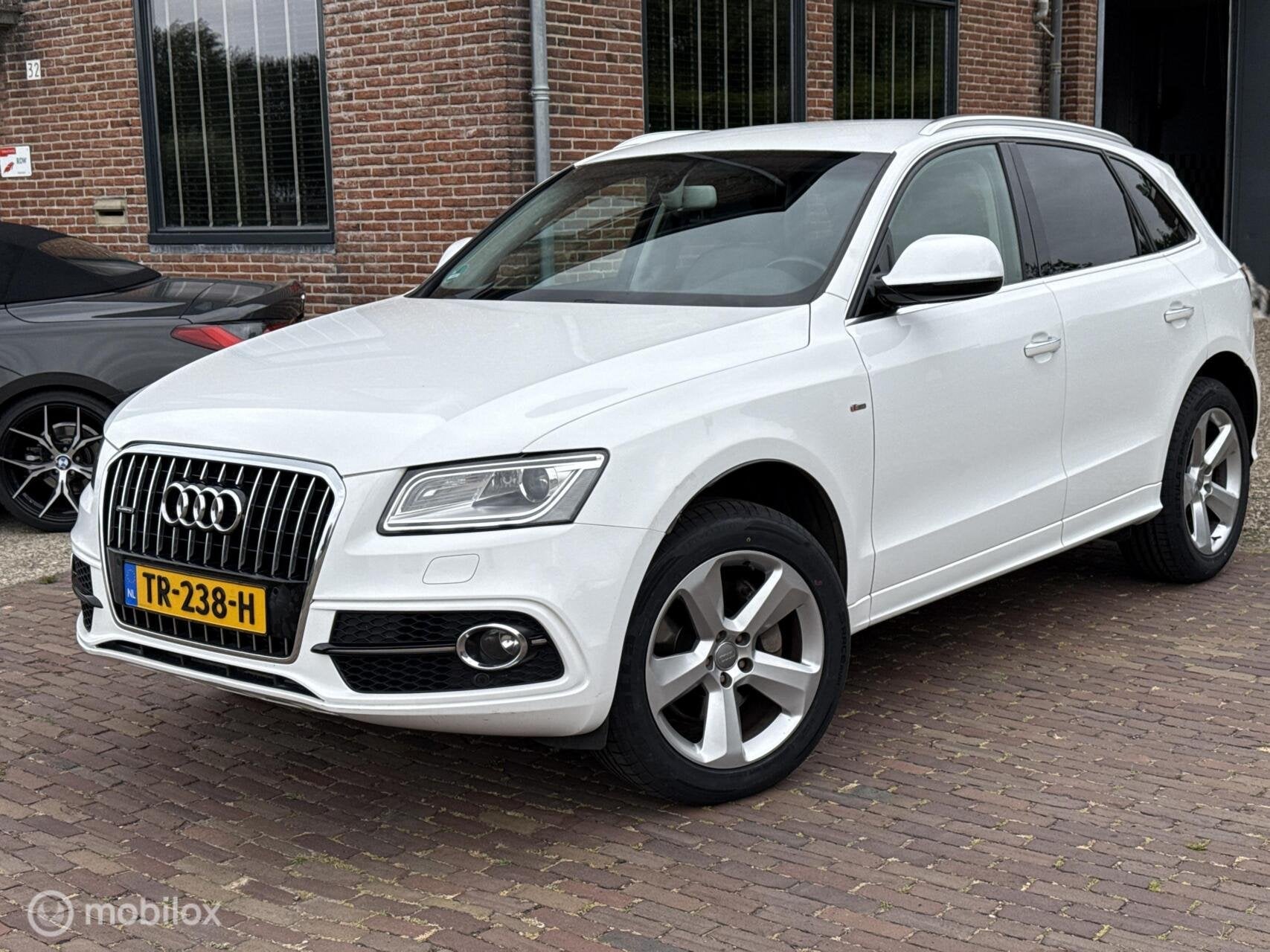 Audi Q5 3.0 TDI quattro Pro Line Plus S Line 19" trekhaak, Automaat, Gebruikt, Euro 6, Wit