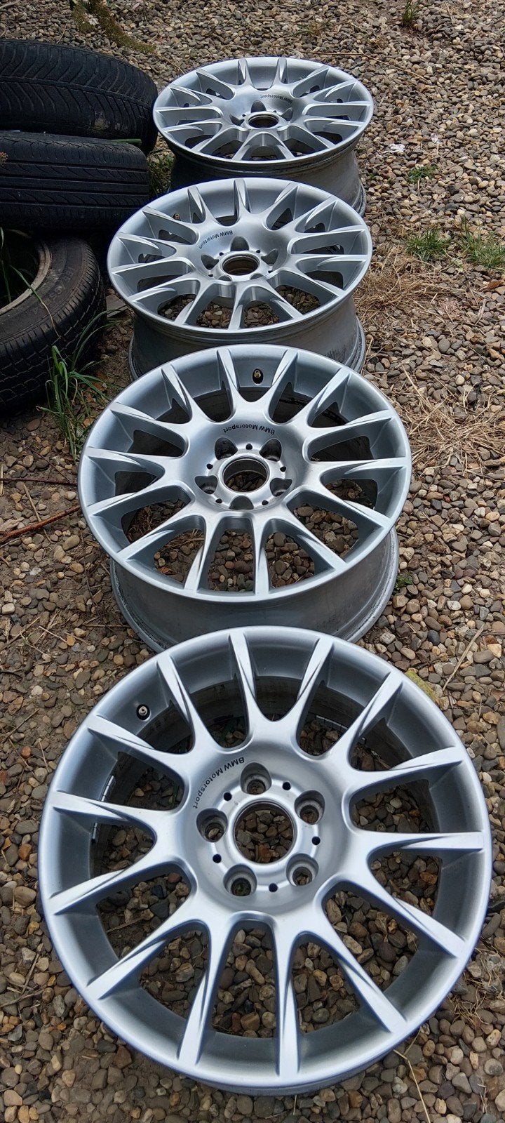 BMW styling 216 Motorsport velgen – originele breedset, Ophalen, Zo goed als nieuw