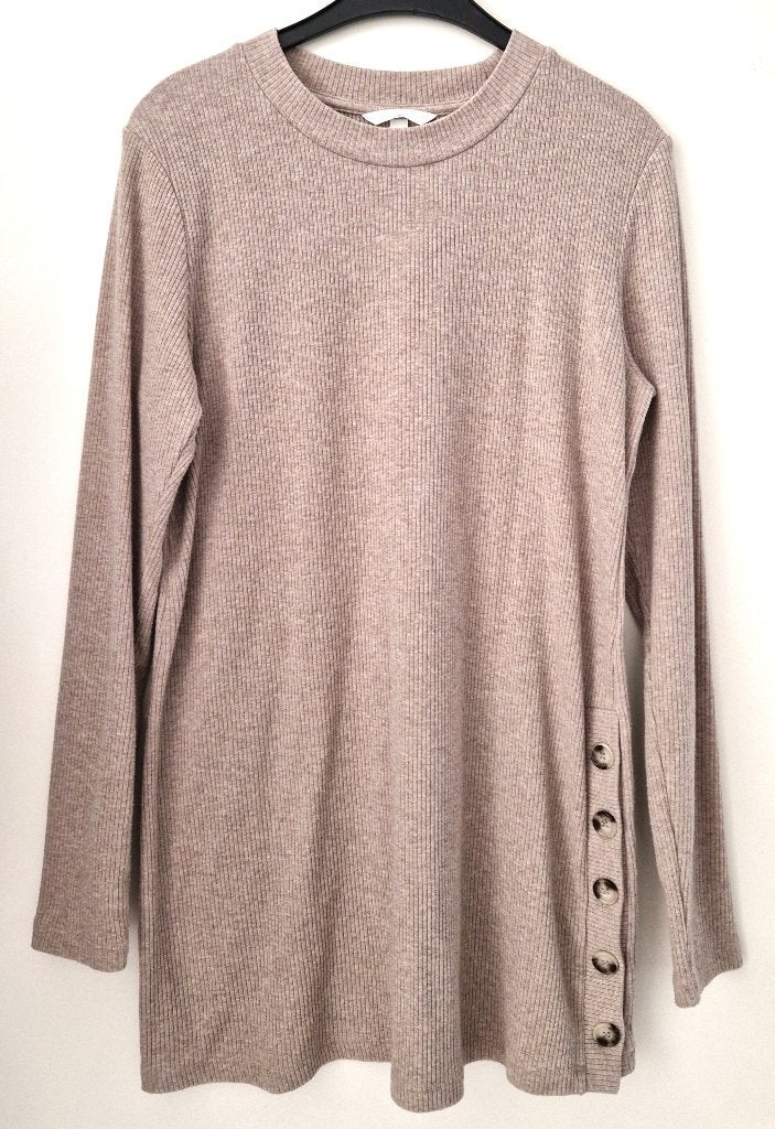 Dames trui H&M Mama maat L, H&M, Beige, Trui of Vest, Maat 42/44 (L)