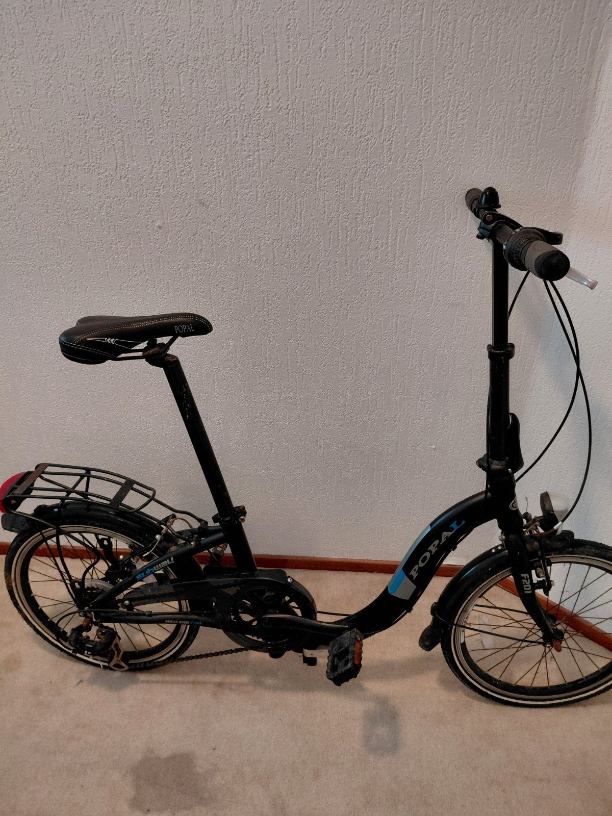 vouwfiets popal extra lage in stap 7 versnellingen, Fietsen en Brommers, 20 inch of meer, Gebruikt, Versnellingen, Ophalen of Verzenden