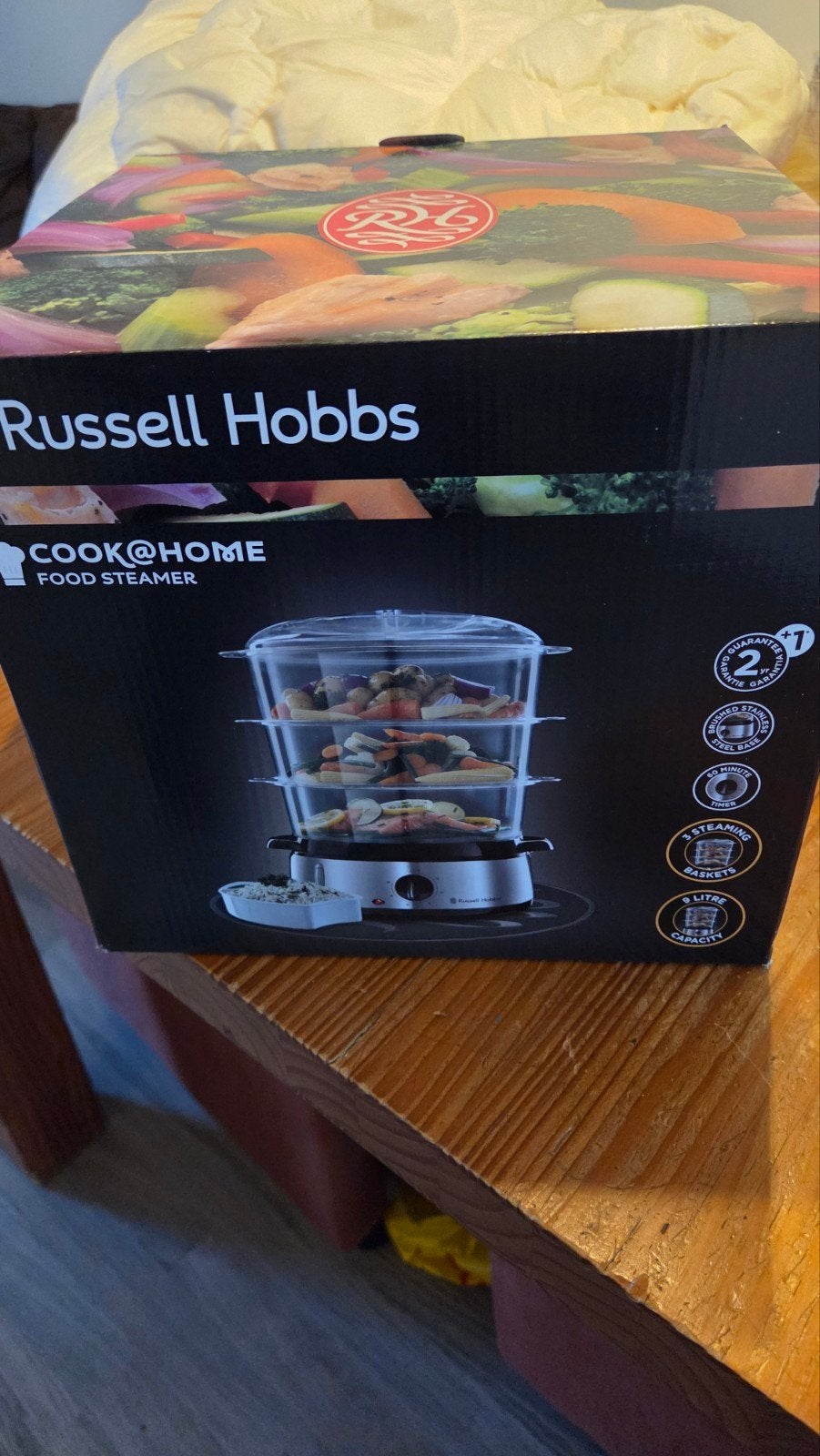 Russell Hobbs Cook@Home Food Steamer - Nieuw in doos, Ophalen