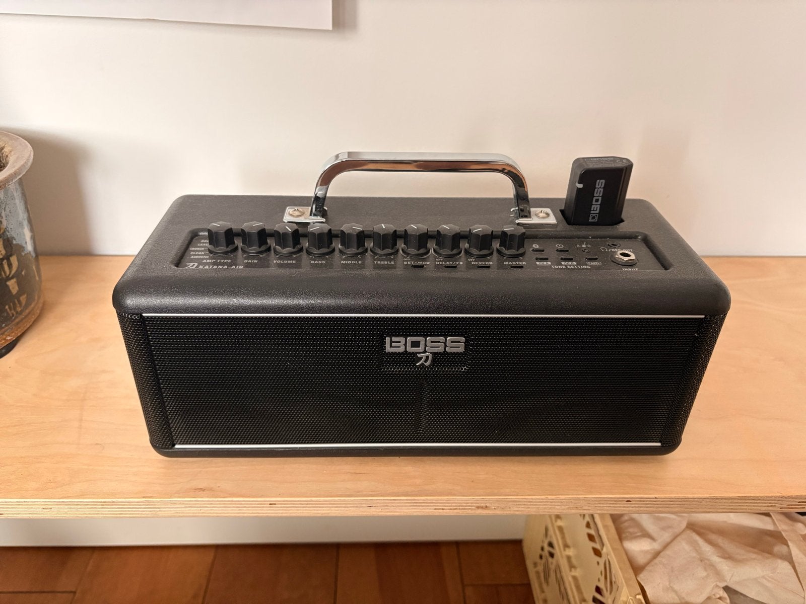 Boss Katana Air draadloze gitaarversterker, Ophalen of Verzenden, Zo goed als nieuw, Gitaar, Minder dan 50 watt