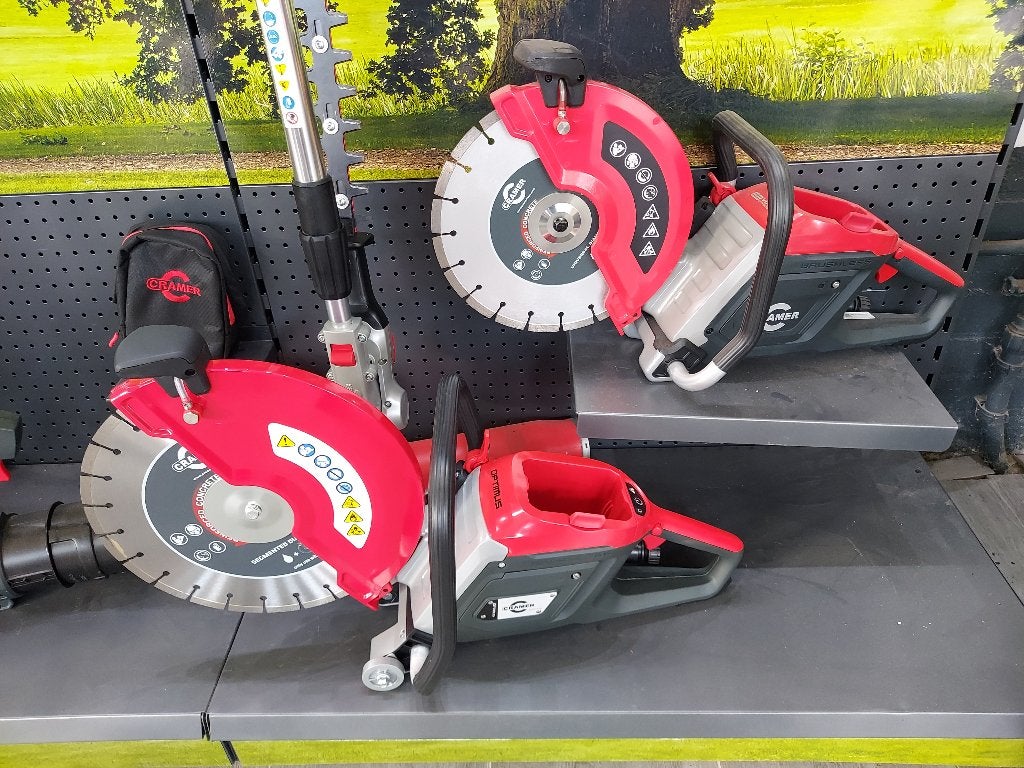 Cramer accu bandenzaag doorslijper  aktie gratis accu erbij, Tuin en Terras, Hand-tuingereedschap, Ophalen, Nieuw, Overige soorten