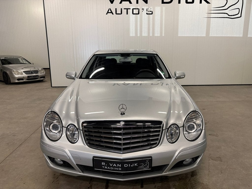 Mercedes-Benz E-klasse 200 K. Classic 1e Eigenaar W211, Gebruikt, Zwart, 4 cilinders, 1796 cc
