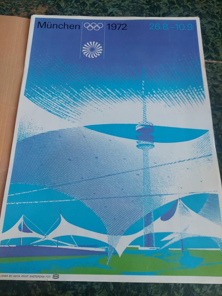 Olympische Spelen Posters, Ophalen of Verzenden, Gebruikt, A1 t/m A3