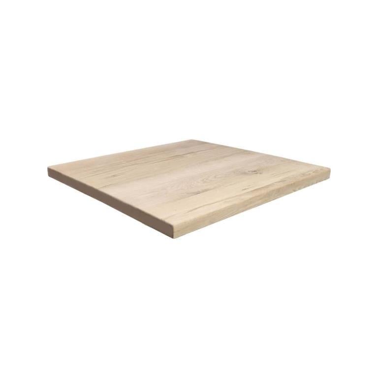 Eiken tafelbladen, horeca tafels hout, Bistro bladen.  266, Ophalen, Nieuw, 50 tot 100 cm, Minder dan 100 cm