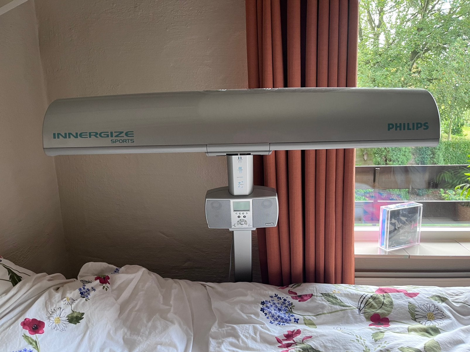 Philips Innergize zonnebank, Witgoed en Apparatuur, Ophalen, Zo goed als nieuw, Zonnebank enkelzijdig, Minder dan 10 lampen
