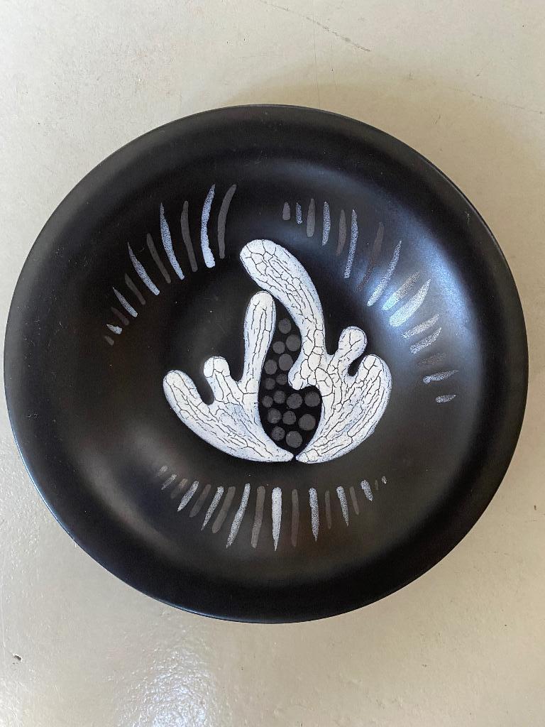Royal Zuid-Holland Gouda model Marat schaal zwart, Ophalen of Verzenden