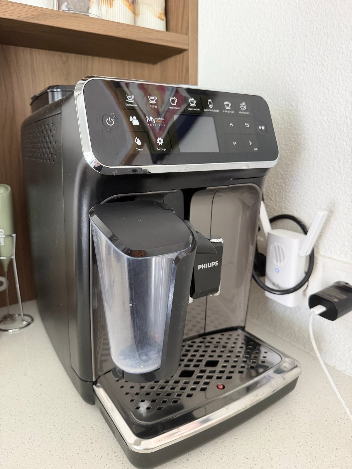 Philips 4300 Serie Latte Go, Witgoed en Apparatuur, Ophalen, Afneembaar waterreservoir, Espresso apparaat, 10 kopjes of meer