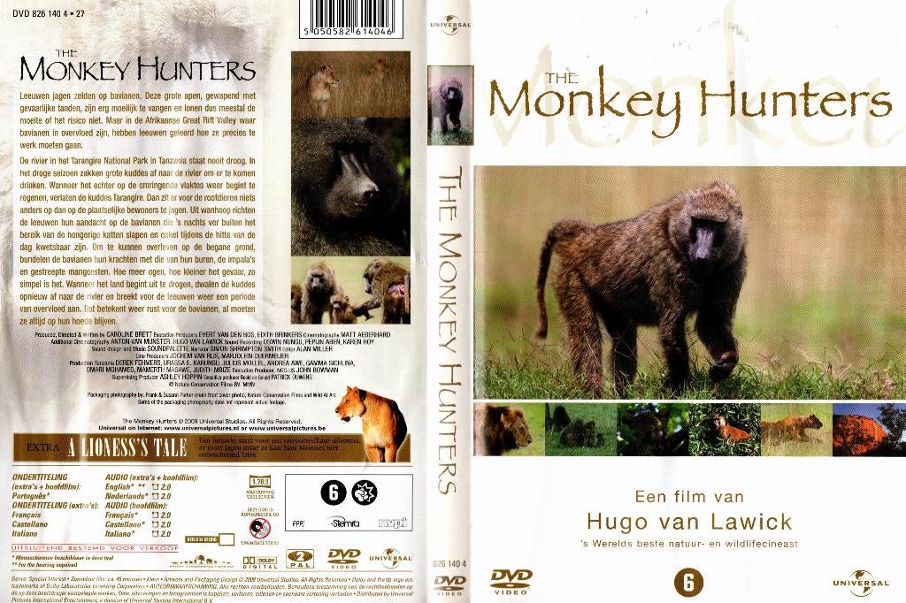 The Monkey Hunters, Vanaf 6 jaar, Ophalen of Verzenden, Zo goed als nieuw