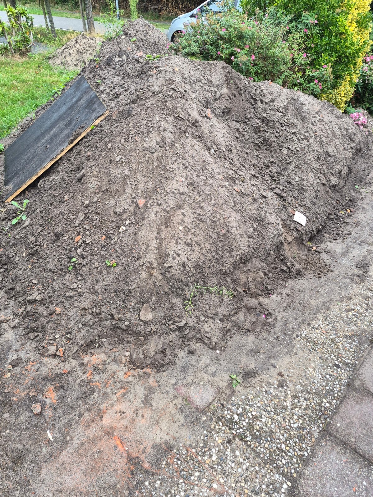 Gratis zwarte Tuingrond af te halen, Tuin en Terras, Zand, Ophalen, Gebruikt, Ophoogzand