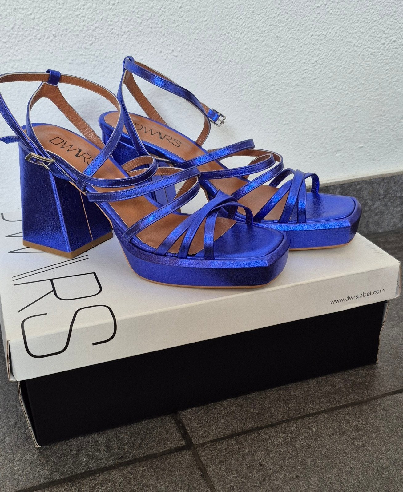 DWRS sandalen nieuw, DWRS, Blauw, Nieuw, Sandalen of Muiltjes