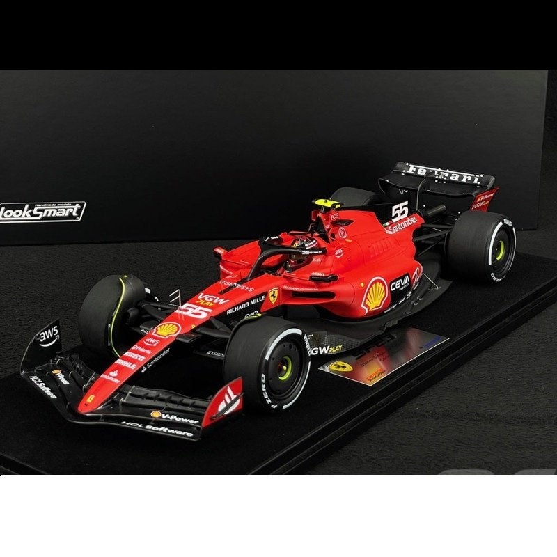 Ferrari SF-23 winner Singapore Sainz Looksmart 1:18 ! C4F, Overige merken, ., Looksmart, Nieuw