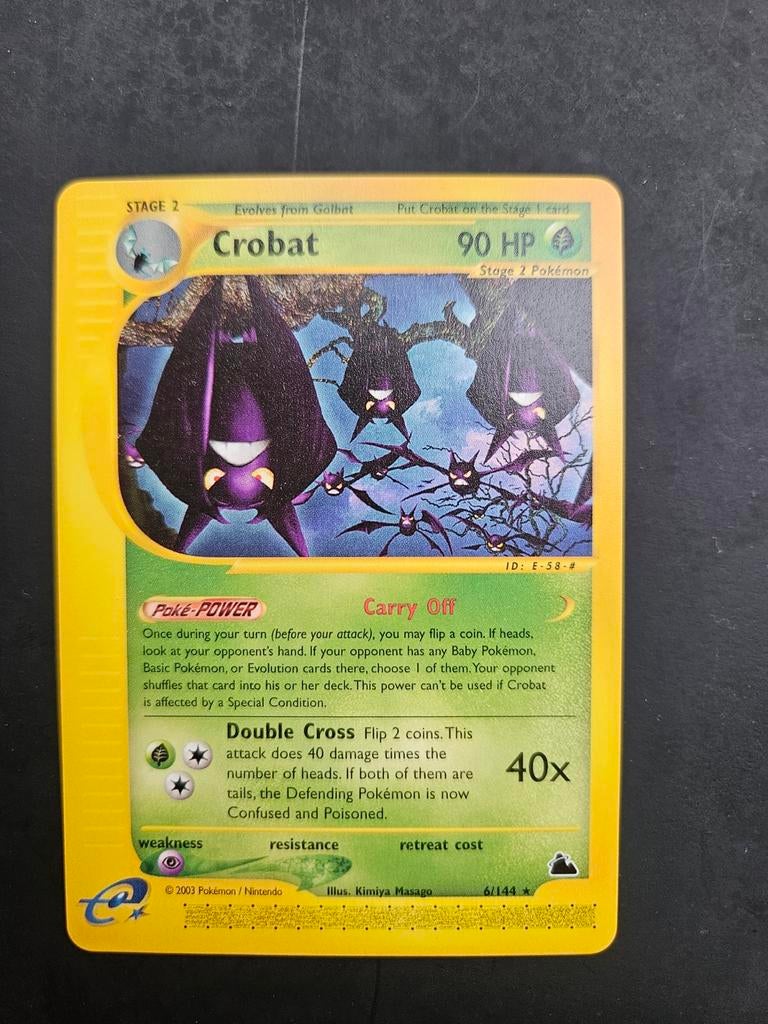 Crobat 6/144, Ophalen of Verzenden, Zo goed als nieuw, Losse kaart