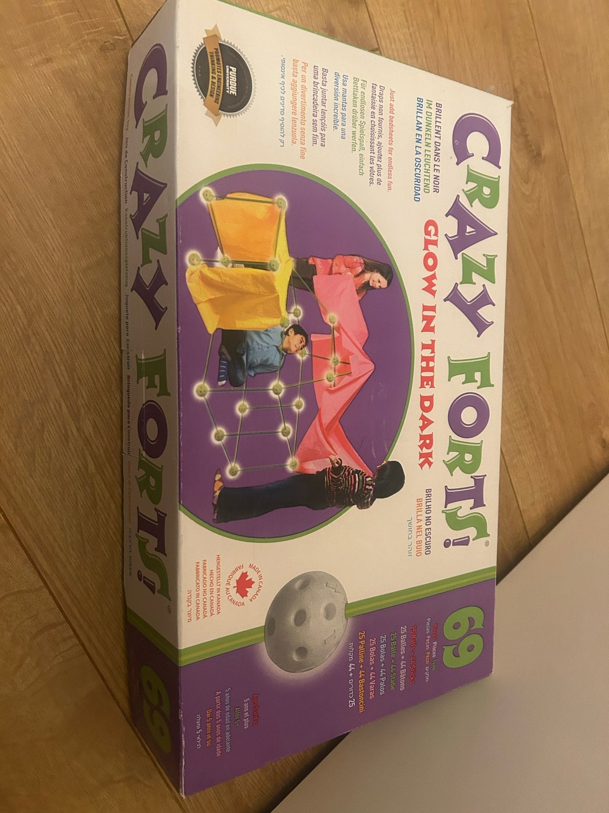 Crazy Forts! Glow in the Dark Bouwset, Ophalen, Zo goed als nieuw, Knutselen