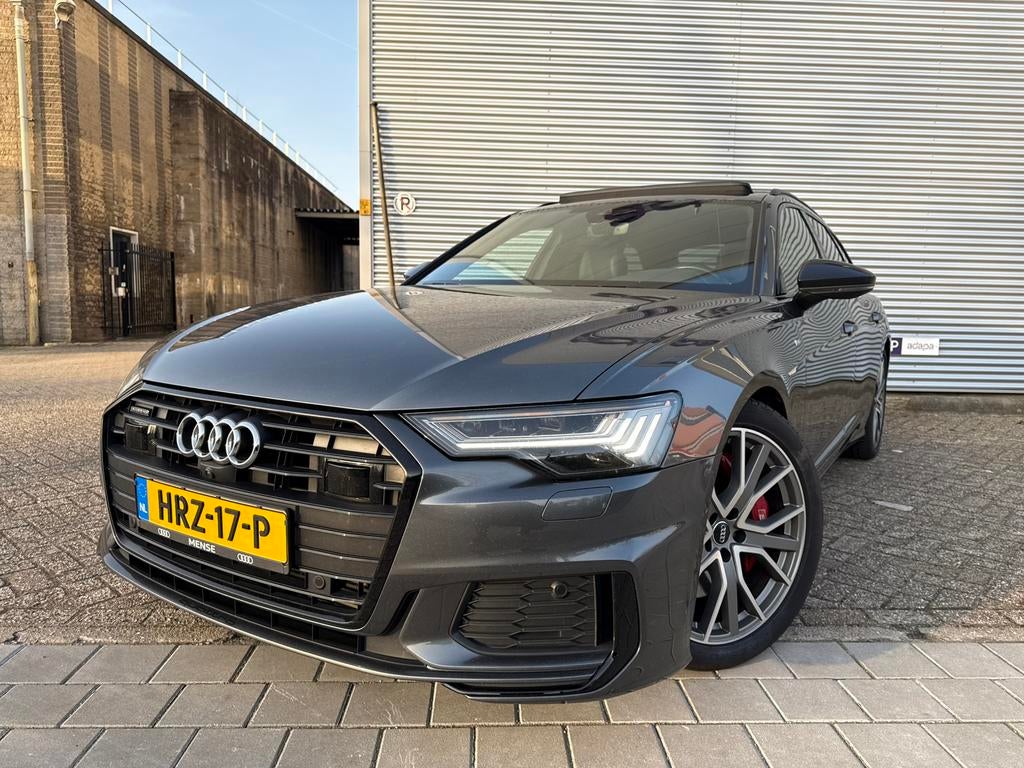 Audi A6 55 Tfsi e Quattro 367pk Competition 2020 Grijs, Auto's, Audi, 1984 cc, Leder en Stof, Plug-in hybride, Vierwielaandrijving