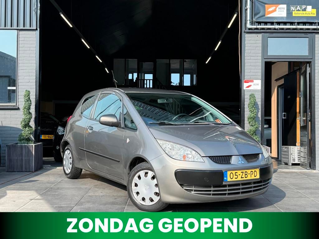Mitsubishi Colt 1.1 Incharge|Airco|El Pakket|1e Eig|NAP|APK, Voorwielaandrijving, Stof, Gebruikt, Met garantie (alle)