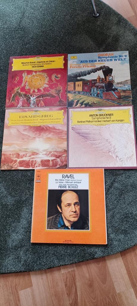 5 klassieke lp's samen voor € 10,00, Ophalen of Verzenden, Gebruikt, 12 inch, Orkest of Ballet