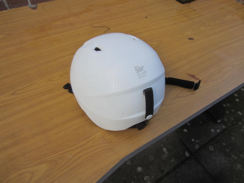 fietshelm wit, Overige merken, Gebruikt, Ophalen of Verzenden, XL