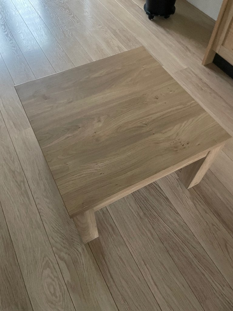Hoektafel cq salontafel model Sanne, Ophalen, Overige materialen, Gebruikt, 50 tot 100 cm