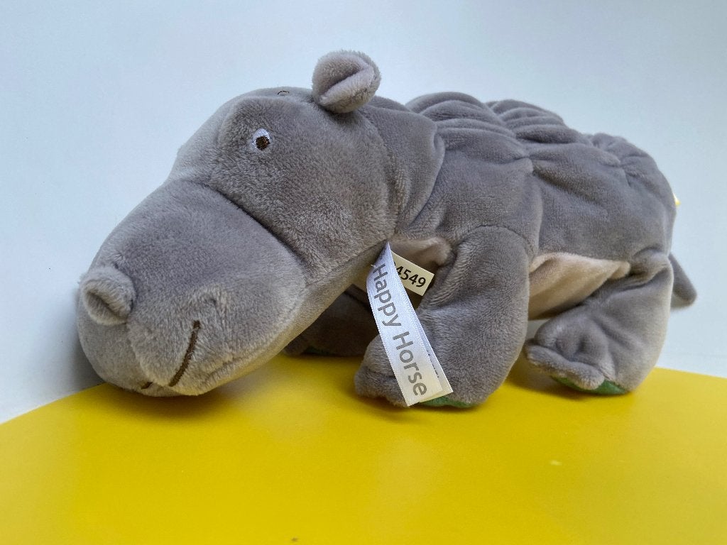 K3454 happy horse nijlpaard grijs, Ophalen of Verzenden, Zo goed als nieuw, Overige typen