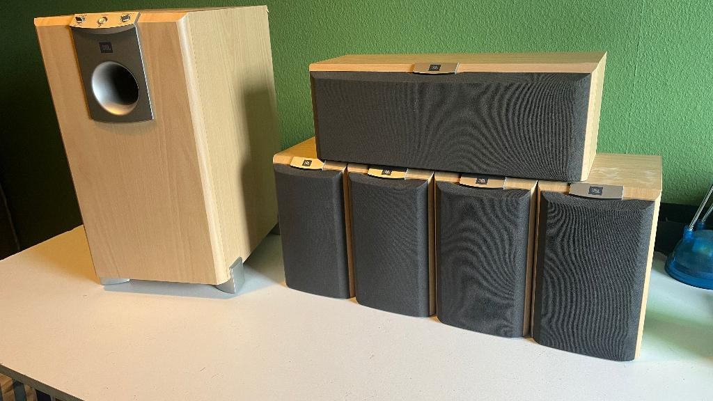 JBL SCS 178 Speaker set 5.1, Audio, Tv en Foto, Gebruikt, 70 watt of meer, 5.1-systeem, Overige spelers