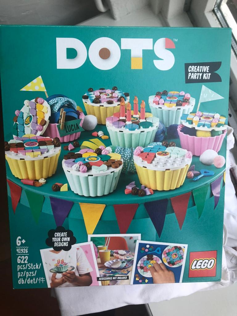 LEGO DOTS Creative Party Kit 41926 cupcake, Ophalen of Verzenden, Zo goed als nieuw