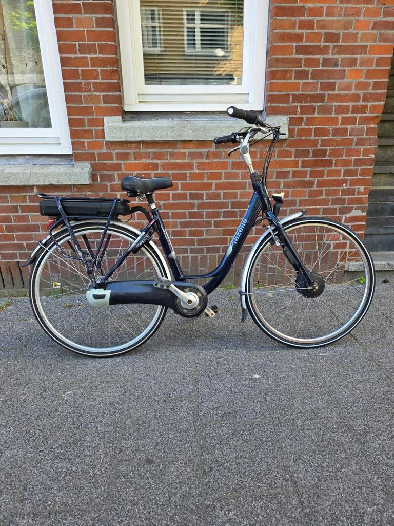 Gazelle orange c7 elektrische damesfiets 28 inch with 7 gear, Fietsen en Brommers, Elektrische fietsen, 47 tot 51 cm, Ophalen