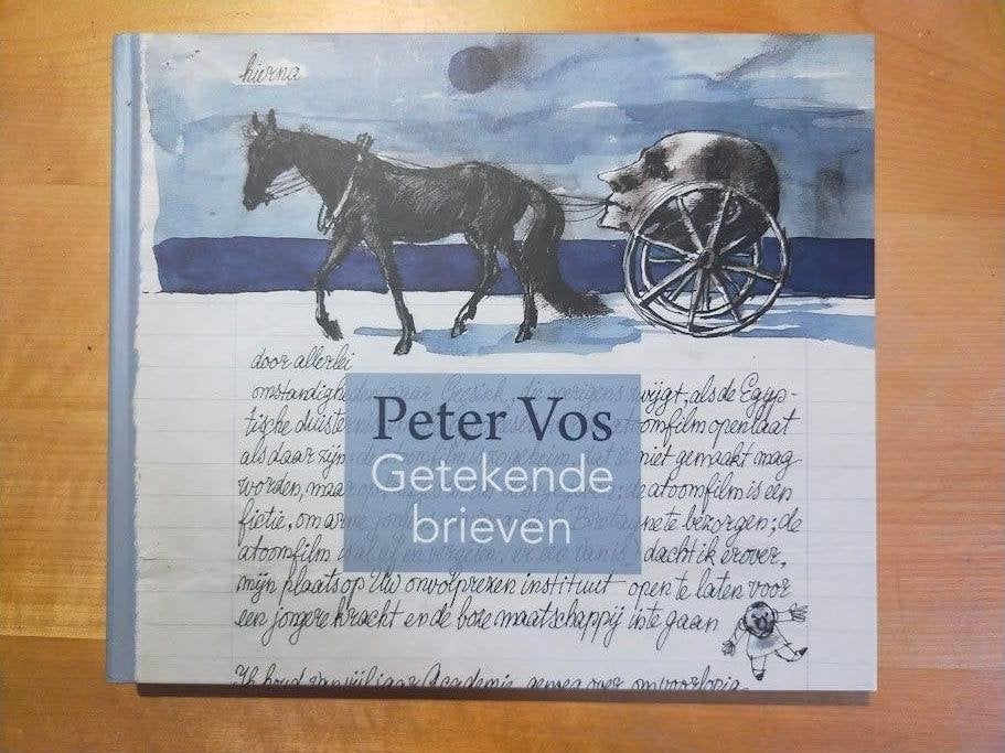 Peter Vos - Getekende brieven (groot, dik en prachtig) 2017, Ophalen of Verzenden, Zo goed als nieuw, Schilder- en Tekenkunst