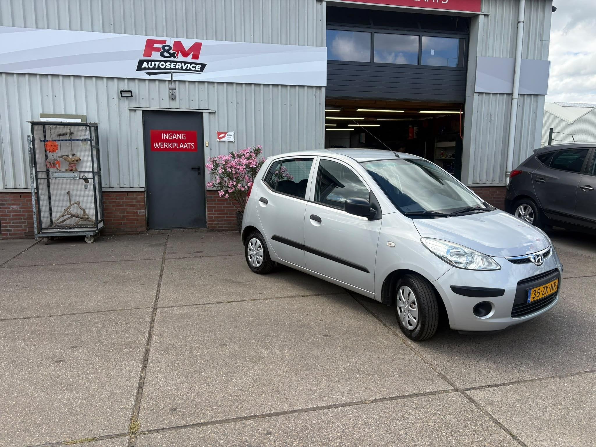 Hyundai i10 1.1 Active Cool Airco, radio, Auto's, Voorwielaandrijving, Stof, Gebruikt, 31 €/maand