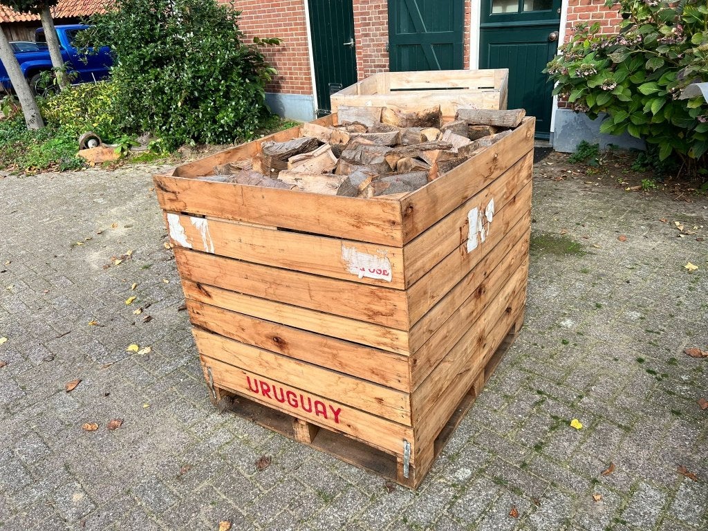 Robuuste haardhout opslag, 100 tot 150 cm, Ophalen of Verzenden, Zo goed als nieuw, 100 tot 125 cm
