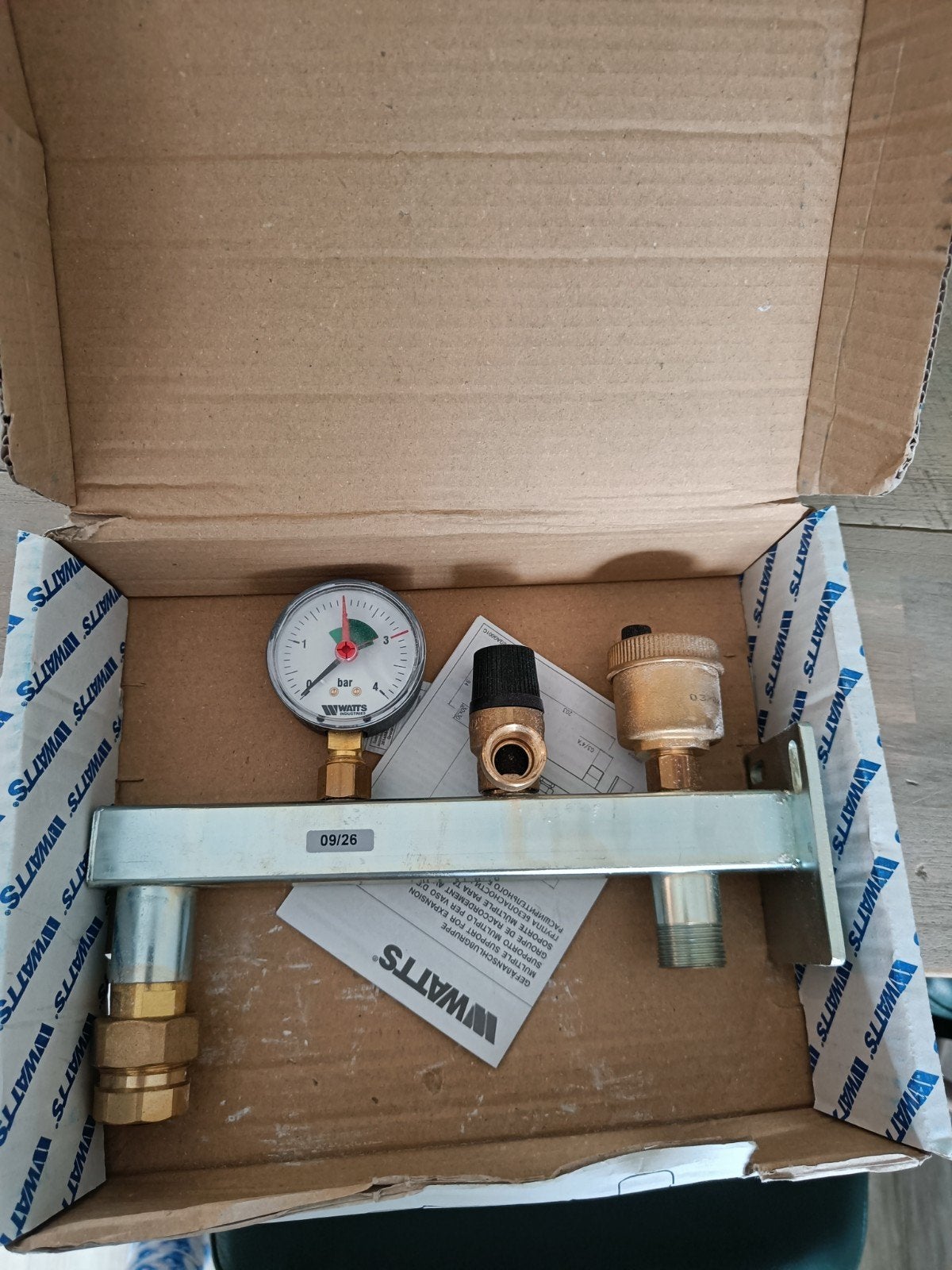 Watts Expansievat Console 3/4" GAG/INT/MSL-3, Ophalen of Verzenden, Nieuw, Overige typen